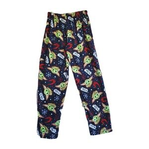Star Wars Baby Yoda Grogu Men's Lounge Pajama Pants Christmas Holiday Sz M